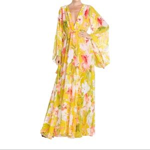 NWT Meghan LA Sunset Maxi Dress Size Medium